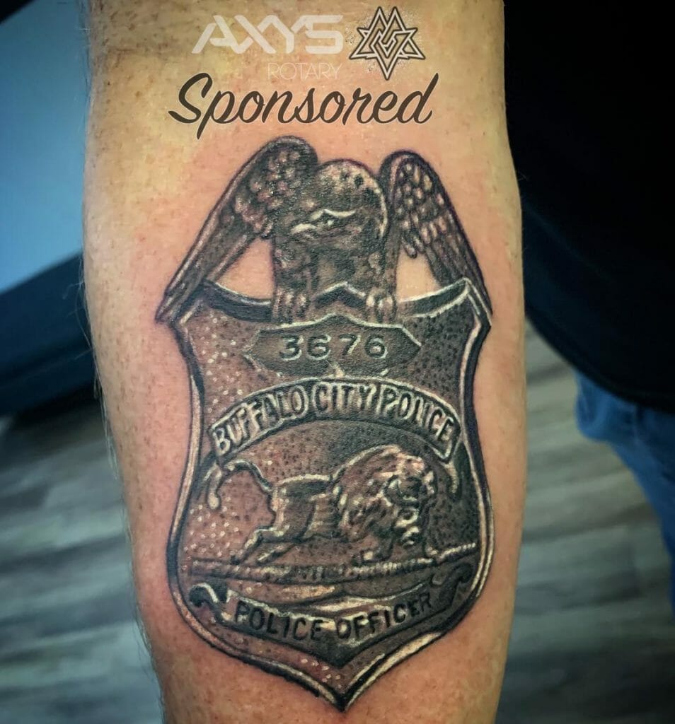 police tattoos