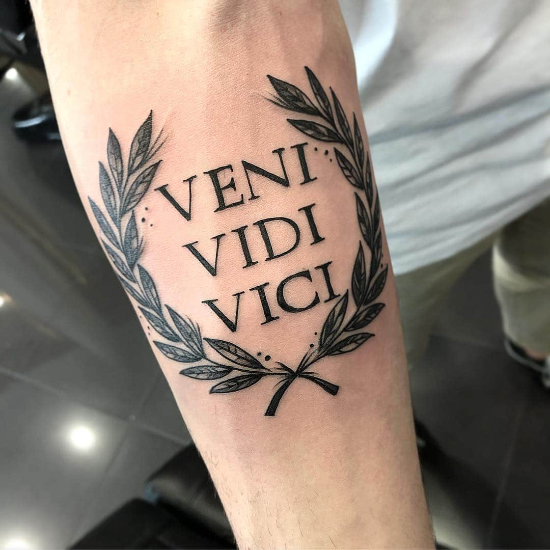 101 Amazing Veni Vidi Vici Tattoo Ideas That Will Blow Your Mind ...