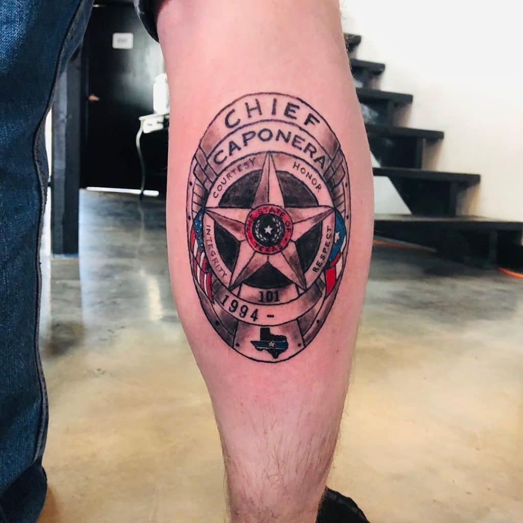 police tattoos