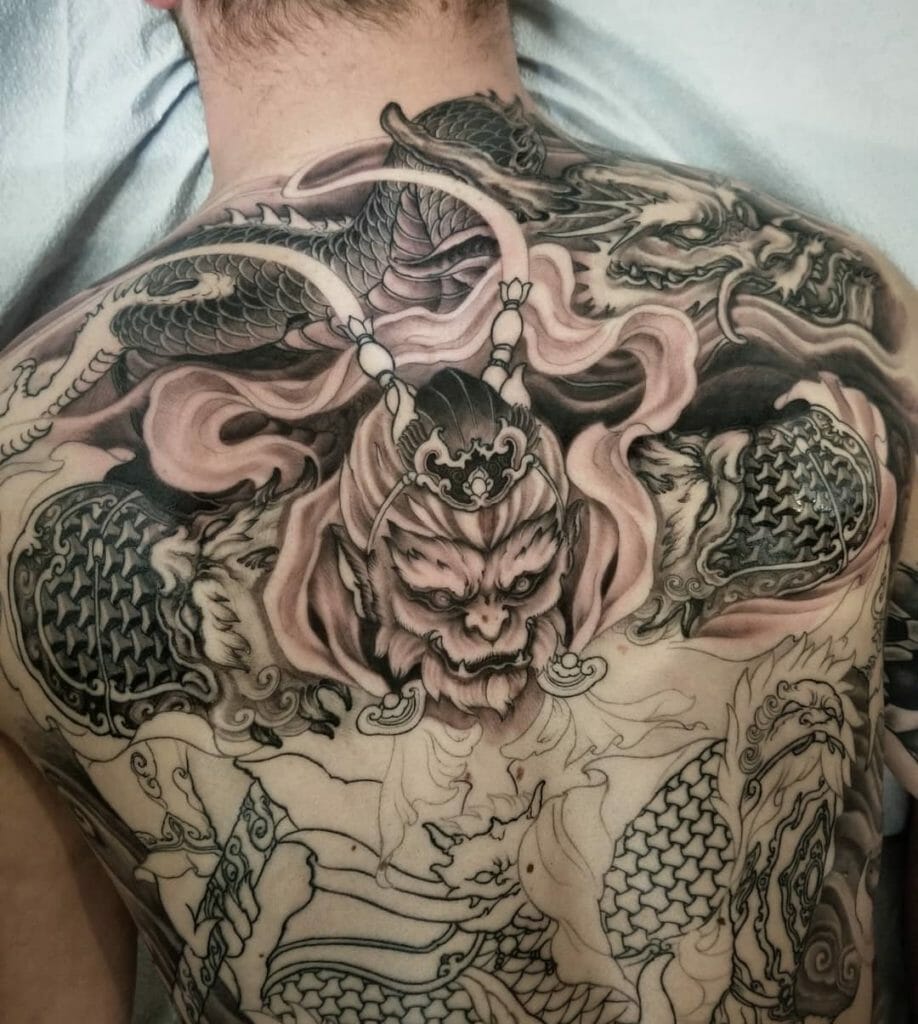 101 Amazing Monkey King Tattoo Designs You Need To See! - Outsons