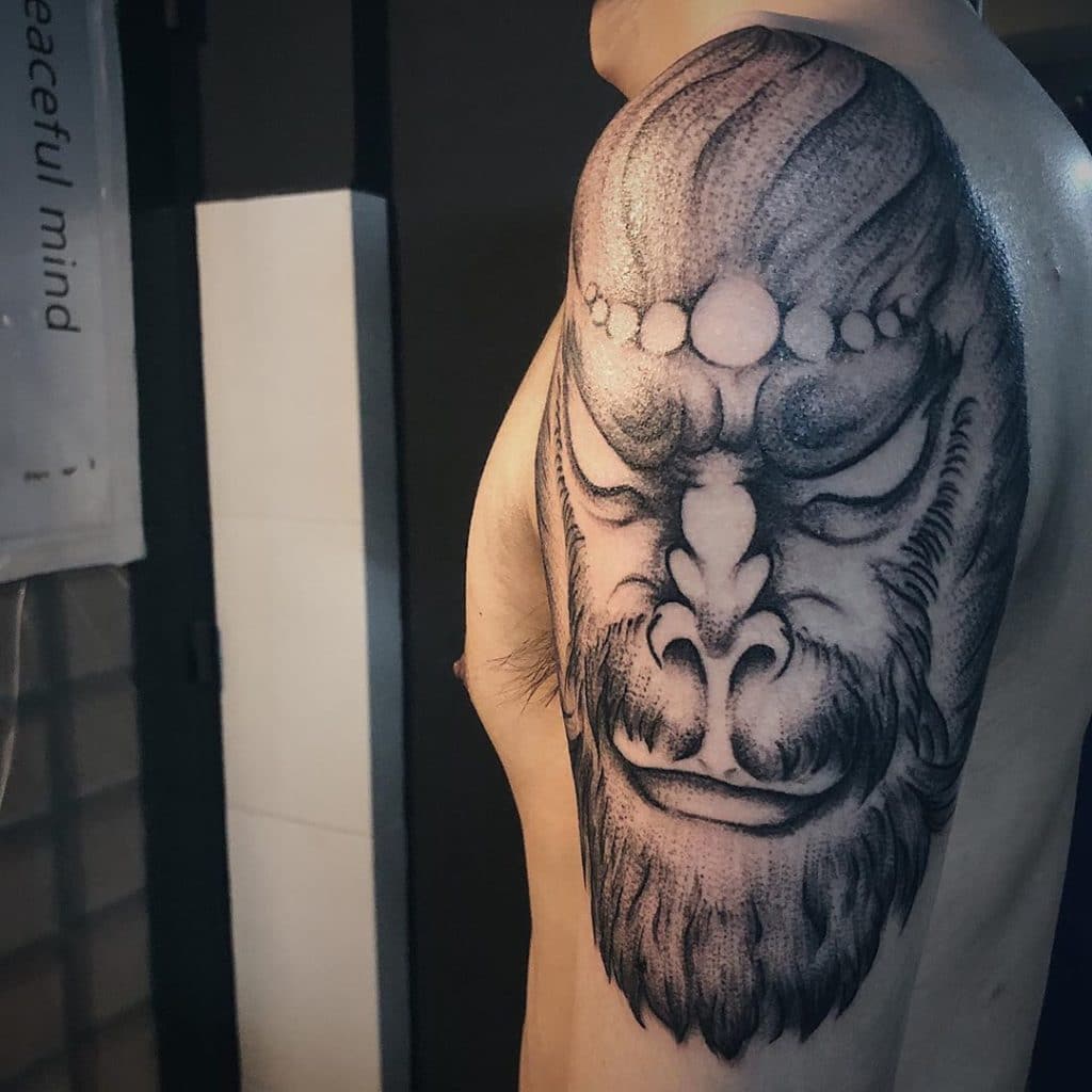 monkey king tattoo