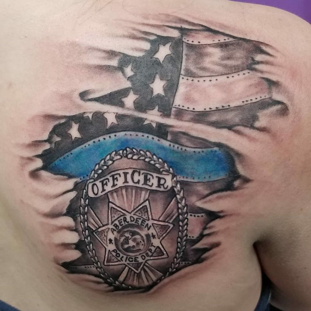 Police agencies loosen tattoo policy in an effort to recruit and keep  officers