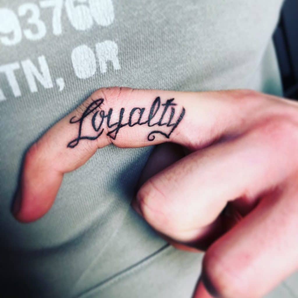 loyalty tattoo