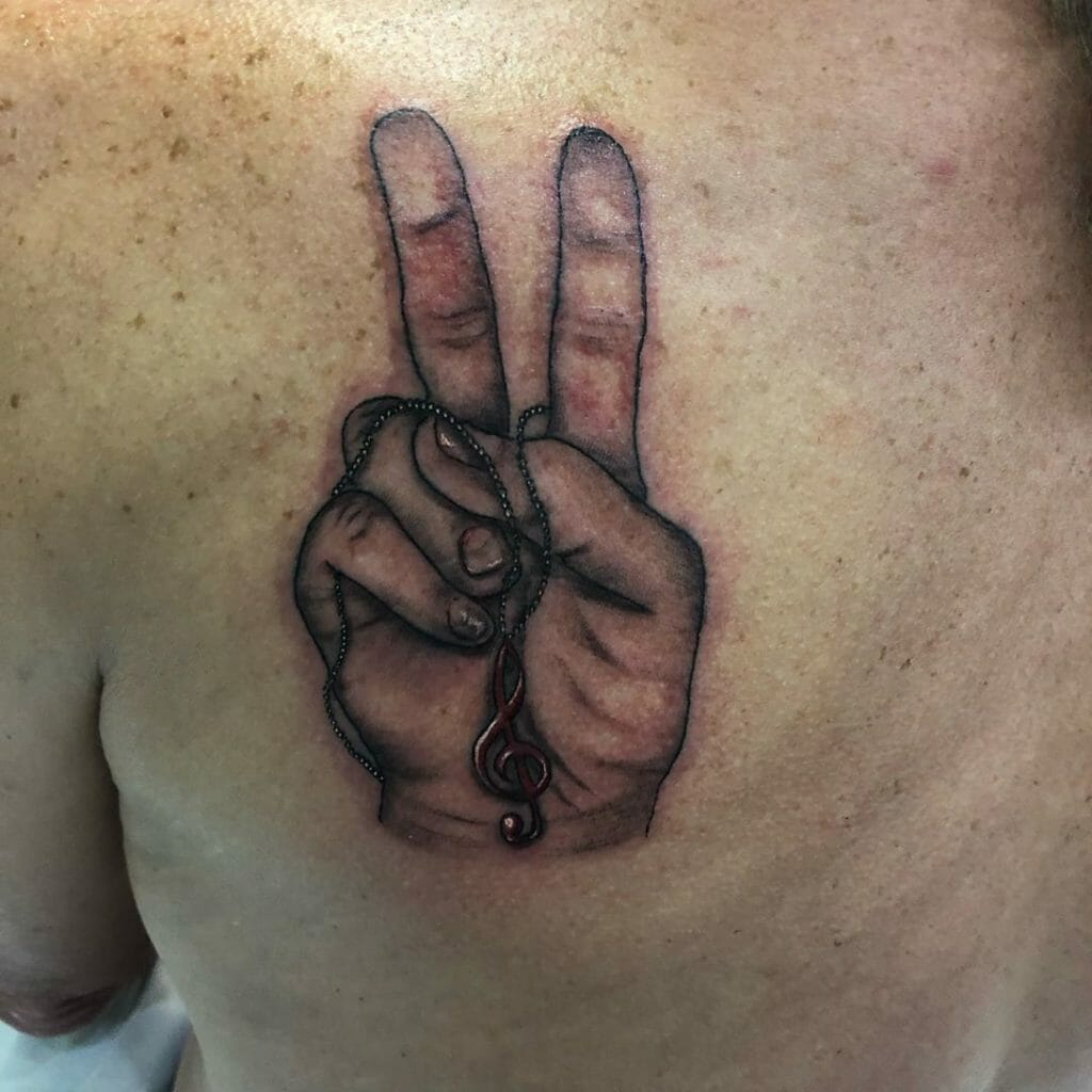 peace tattoo