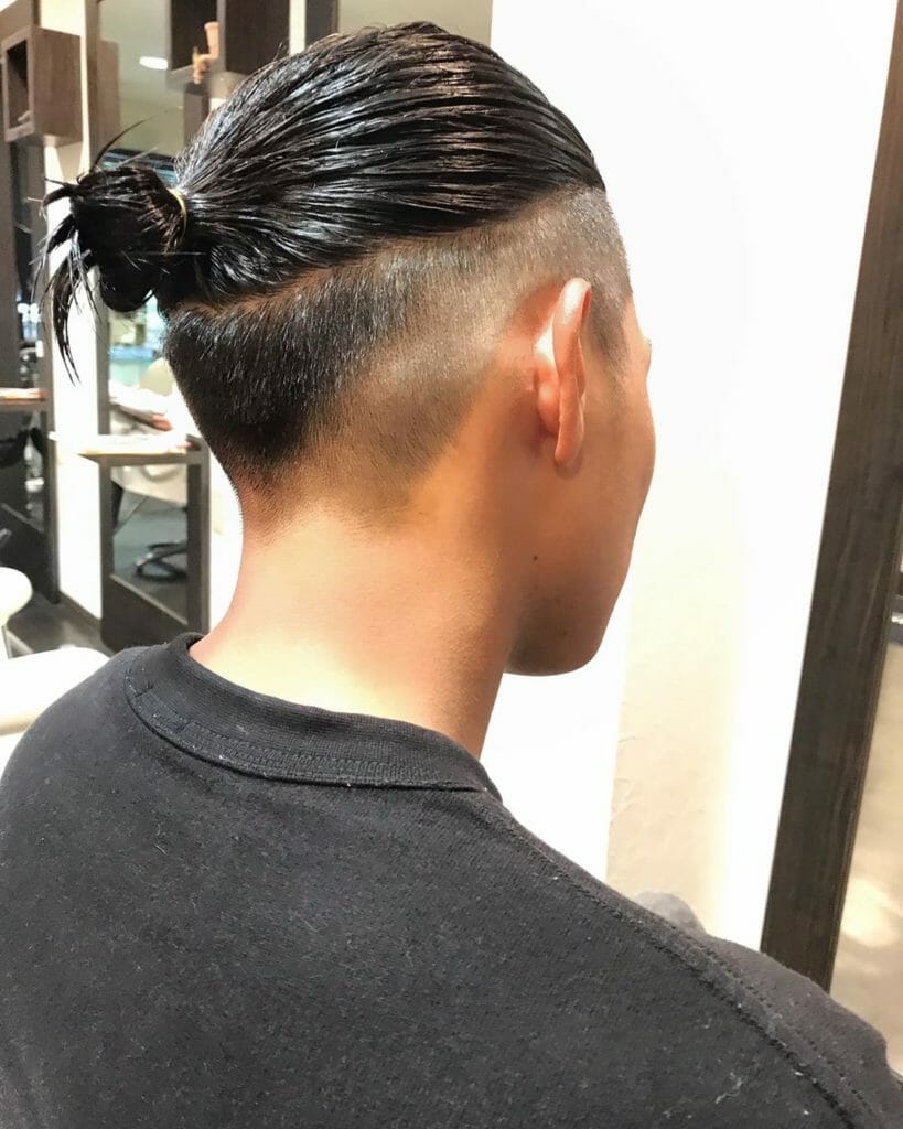 samurai haircut