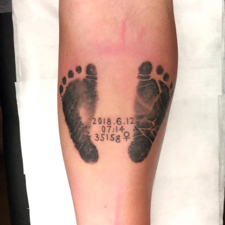 101 Amazing Footprint Tattoo Ideas That Will Blow Your Mind! - Outsons