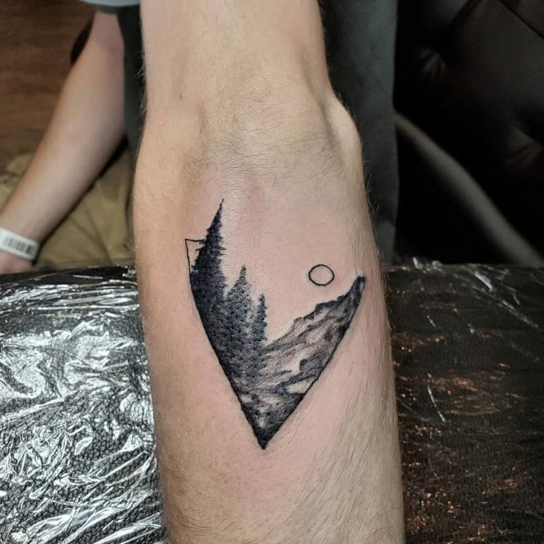 101 Amazing Pine Tree Tattoo To Inspire You In 2023! - Outsons