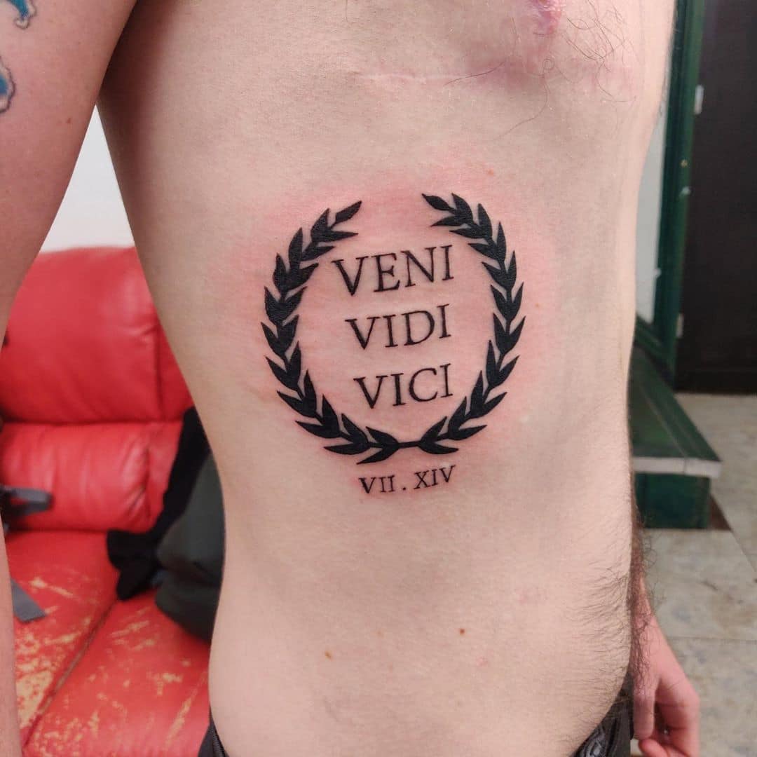 veni vidi vici tattoo meaning