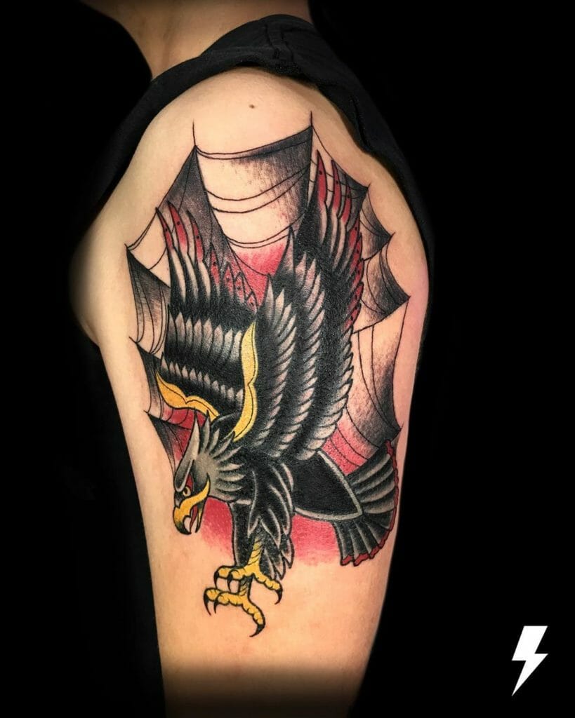 traditional eagle tattoo