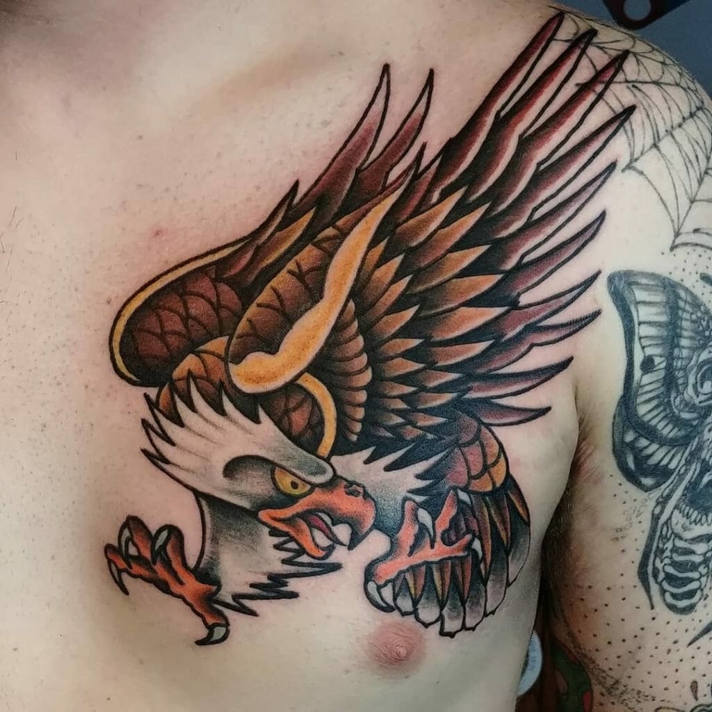 traditional eagle tattoo