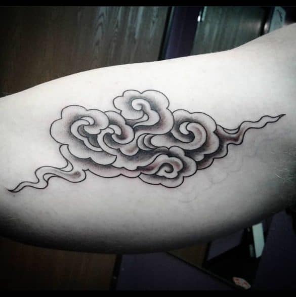 100+ Japanese Cloud Tattoos For 2024!