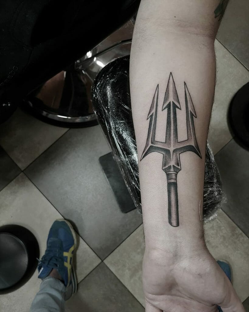 trident tattoo