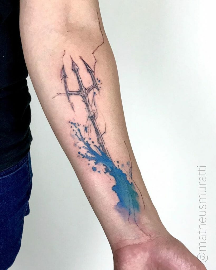 trident tattoo