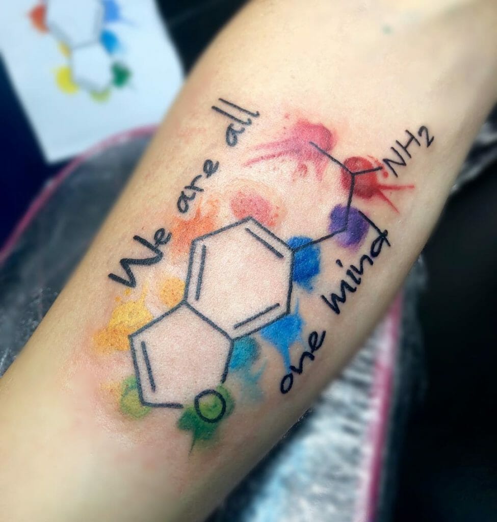 science tattoos