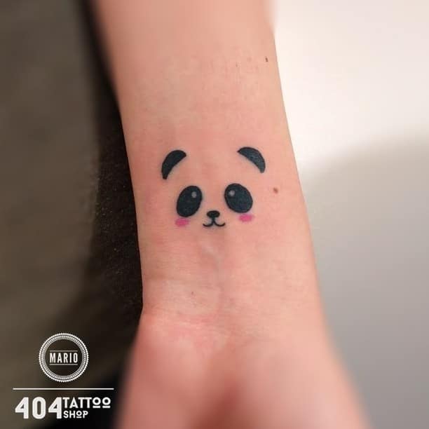 baby panda bear tattoo design - Design of TattoosDesign of Tattoos