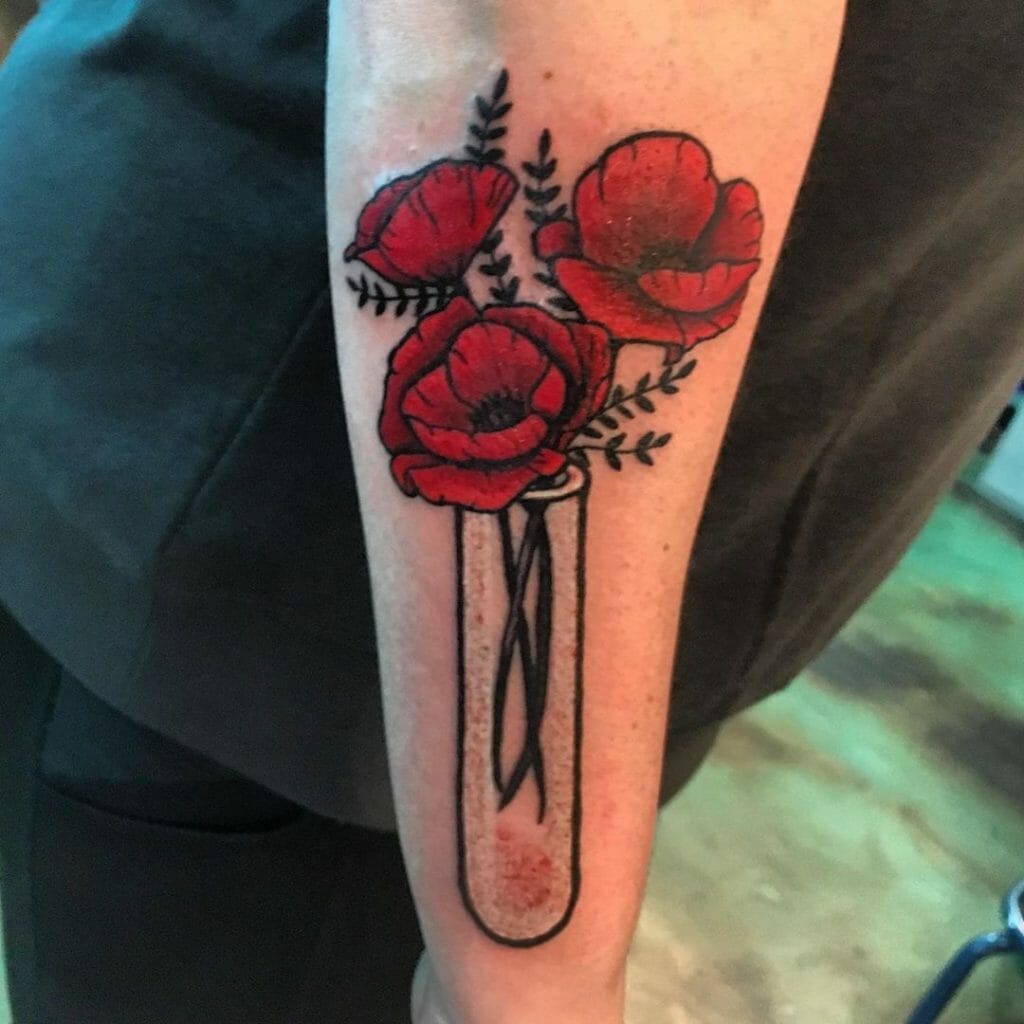 poppy tattoo