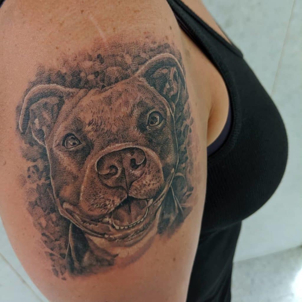 pit bull tattoos