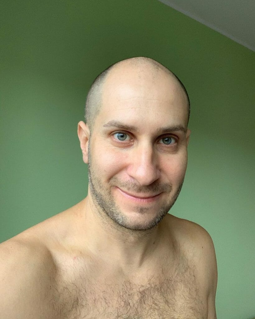 how to look good bald