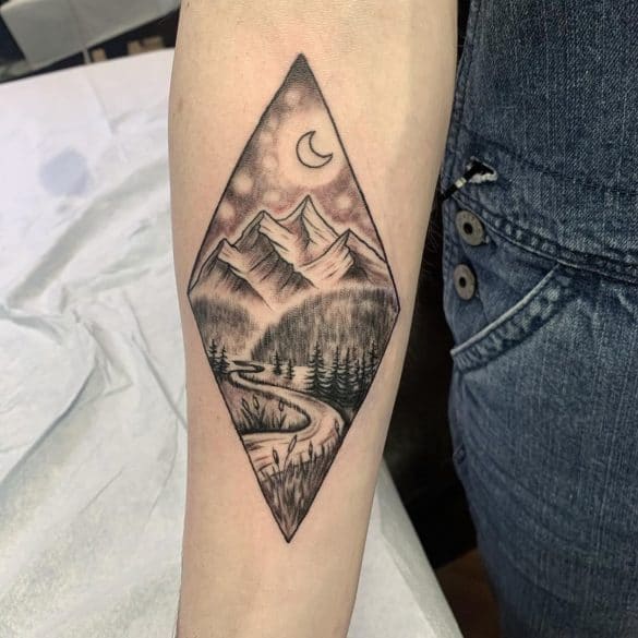 77 Amazing Mountain Tattoo Ideas To Inspire You In 2023! - Outsons