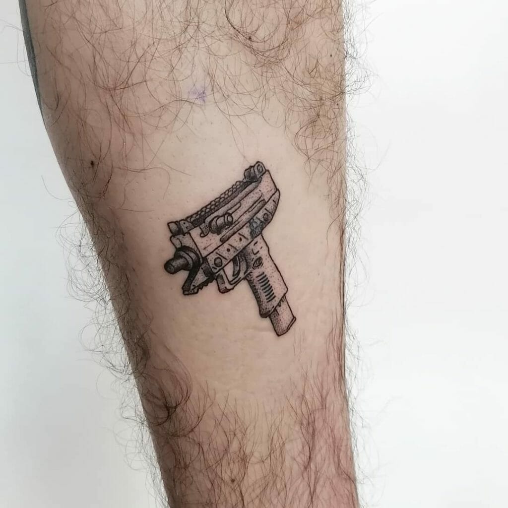 gun tattoos