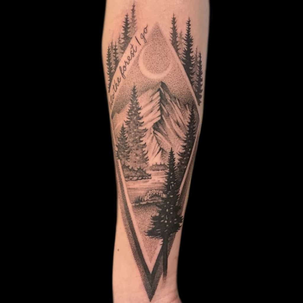 mountain tattoo