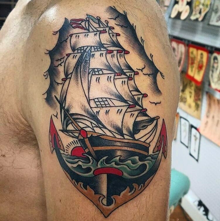 Nautical Traditional Tattoo