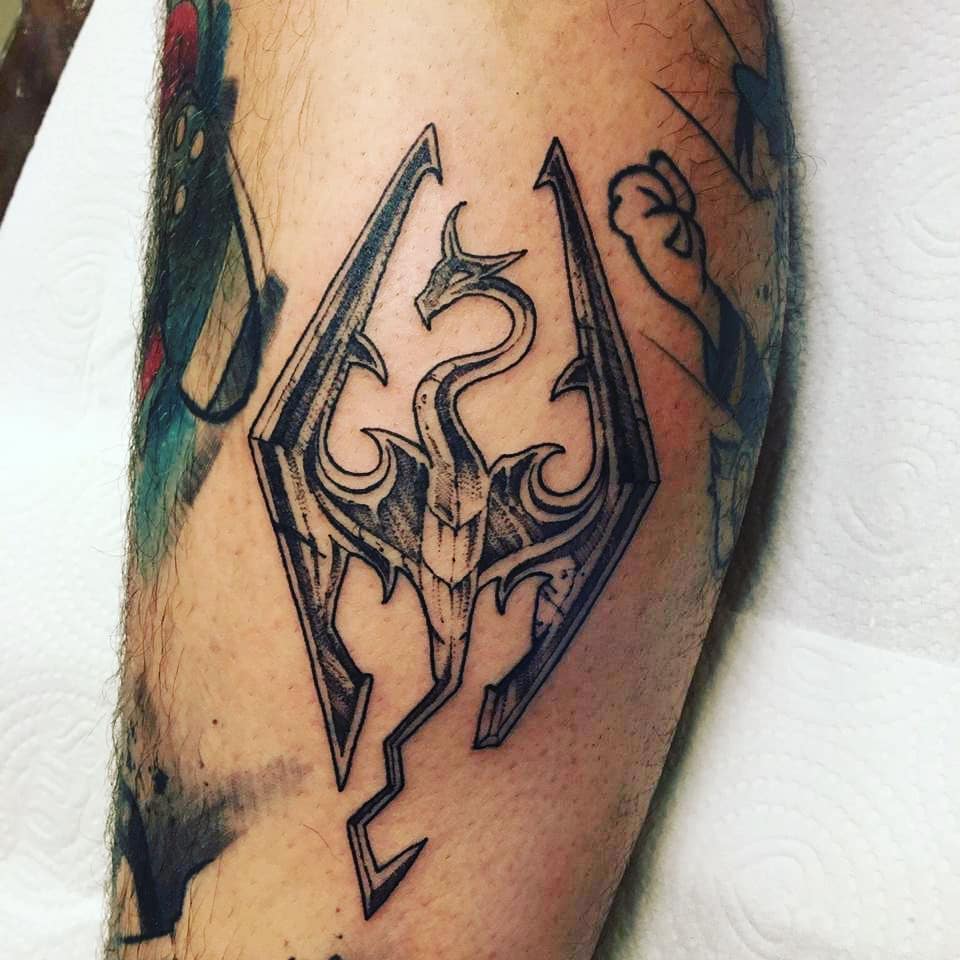 skyrim tattoo