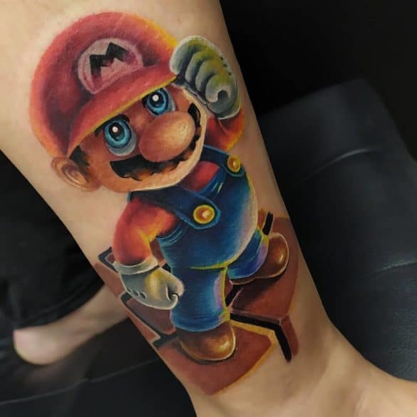 101 Amazing Video Game Tattoos Ideas That Will Blow Your Mind!