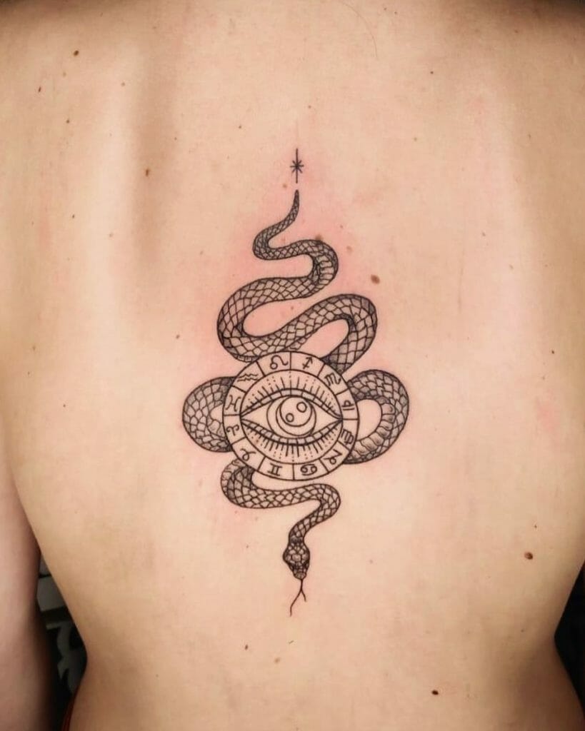 Spiritual Snake Tattoo