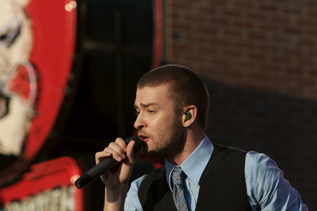 Justin Timberlake Undercut Hairstyle