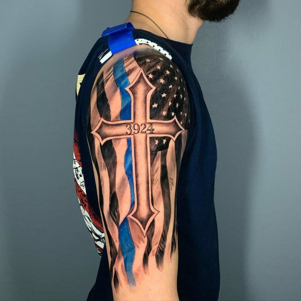 88 Amazing Thin Blue Line Tattoo Ideas To Inspire You In 2023! - Outsons