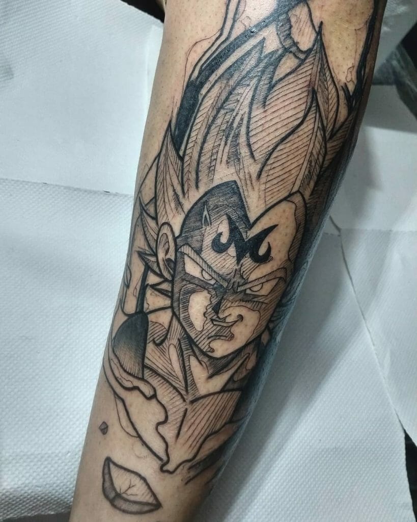 Dragon ball tattoo
