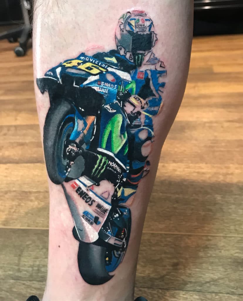 Motocross tattoos