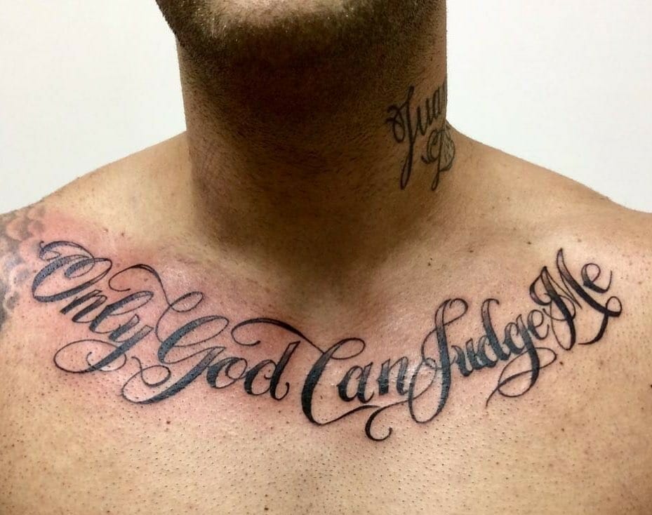 101 Best Only God Can Judge Me Tattoo Ideas You Will Love! - Outsons