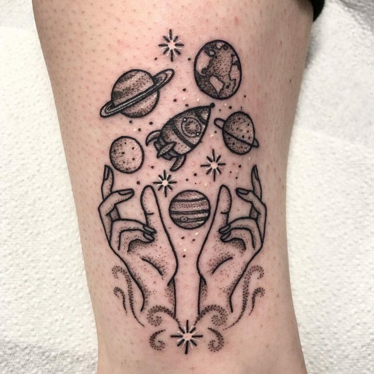 101 Amazing Solar System Tattoo Ideas That Will Blow Your Mind! - Outsons