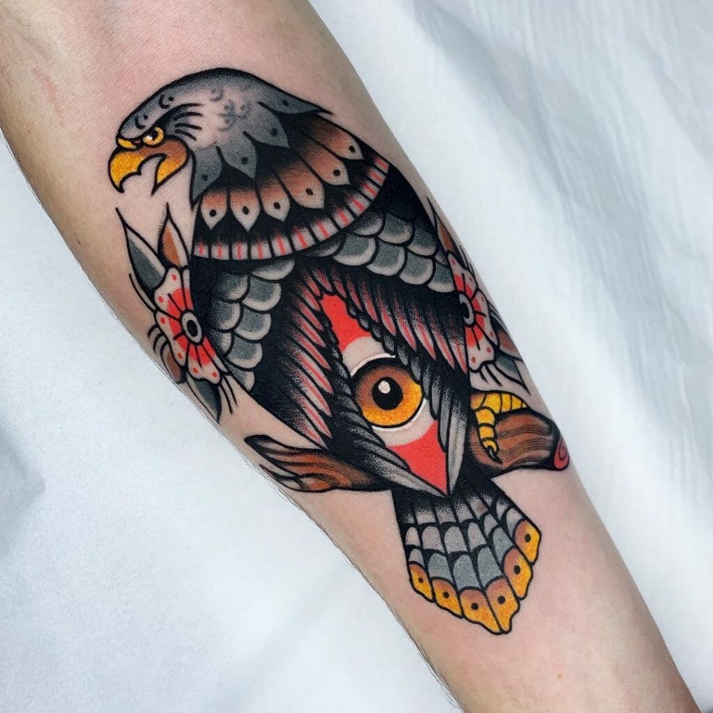 Tattoos eagle design