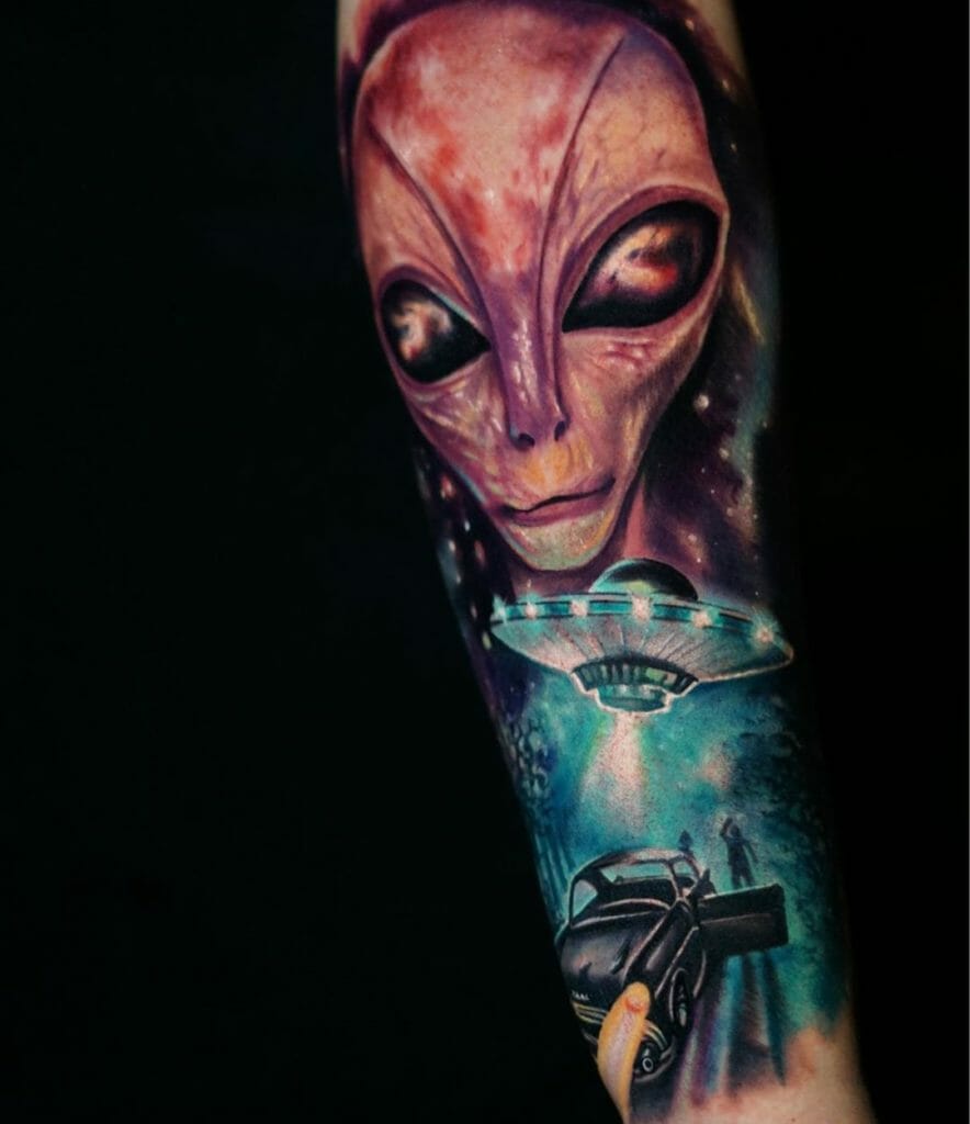 Ufo tattoo5