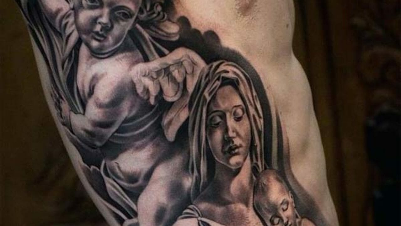 101 Amazing Virgin Mary Tattoo Ideas That Will Blow Your Mind! | Outsons | Men's Fashion Tips And Style Guides