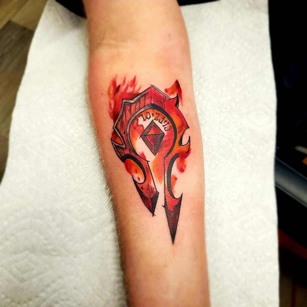 Warcraft tattoo design ideas