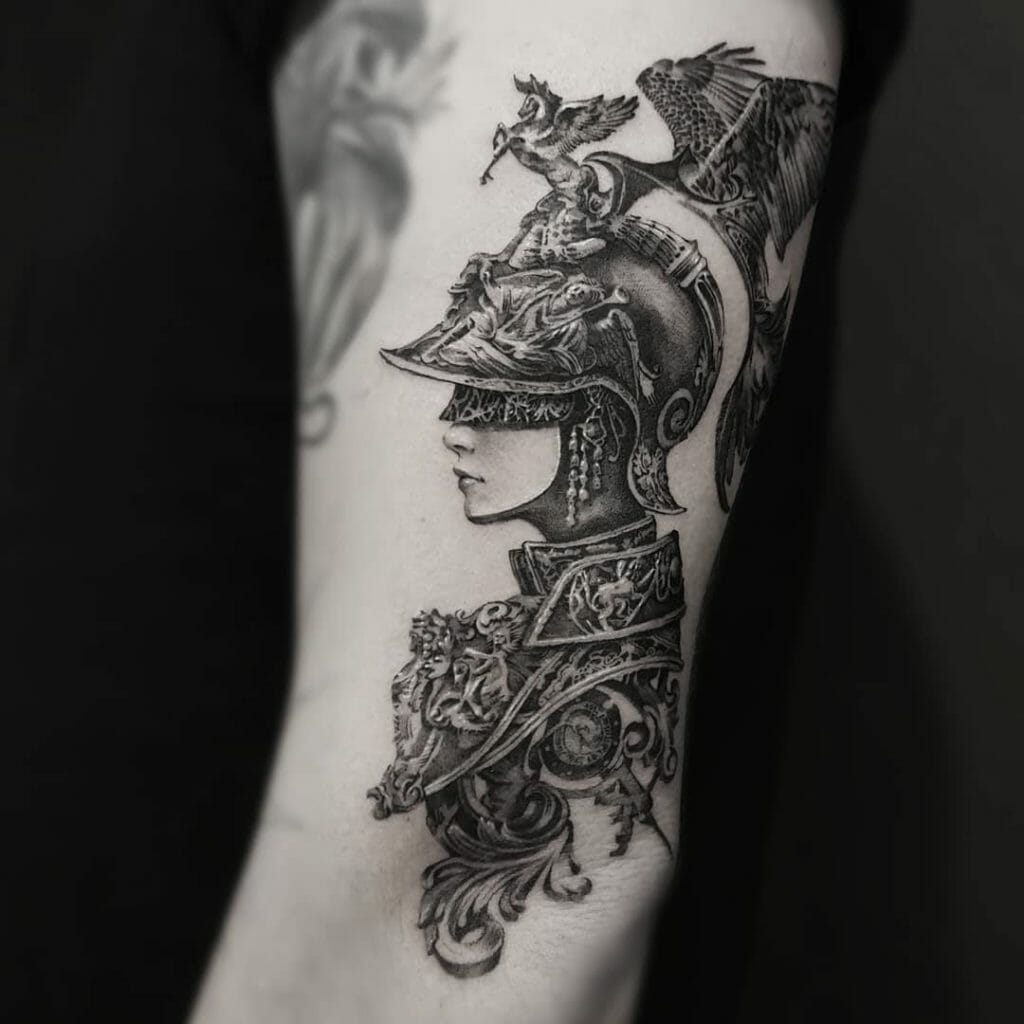 Warrior tattoo4