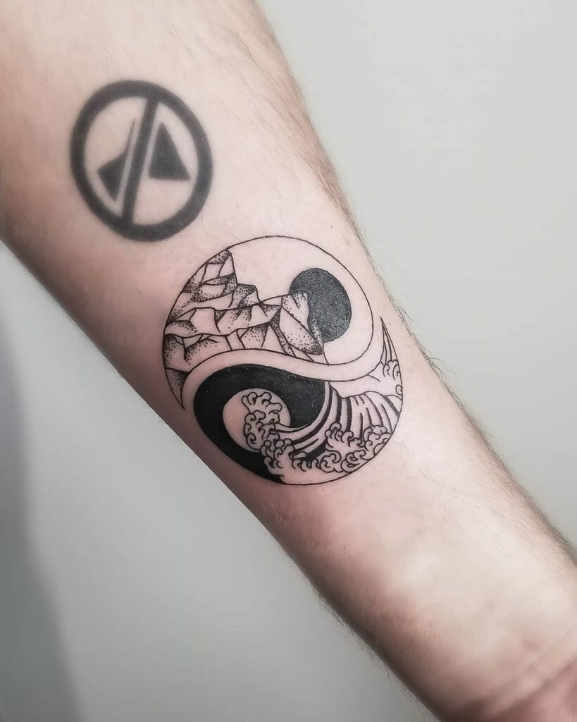 Yin yang tattoo2
