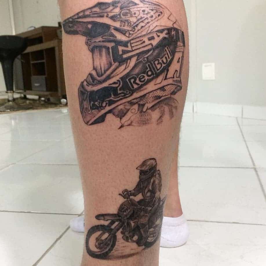 motocross tattoo