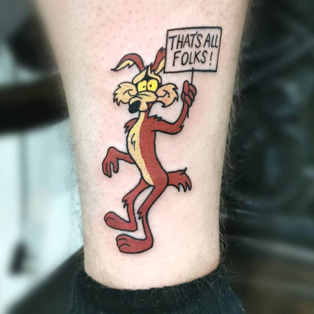 looney tunes tattoo
