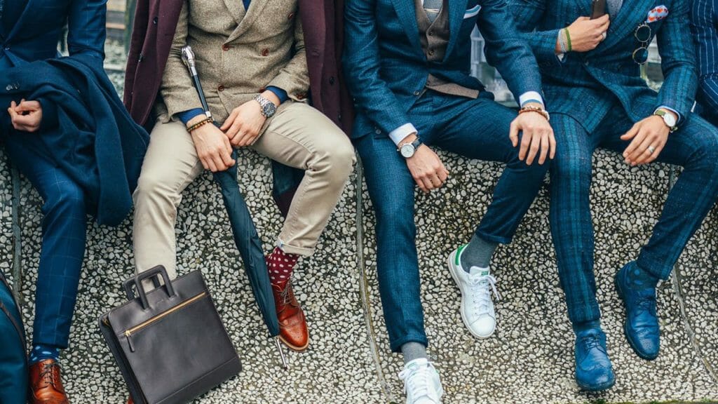 Ways to Wear Trainers With a Suit