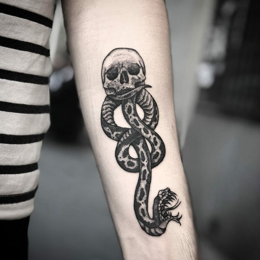 101 Amazing Death Eater Tattoo Designs You Need To See