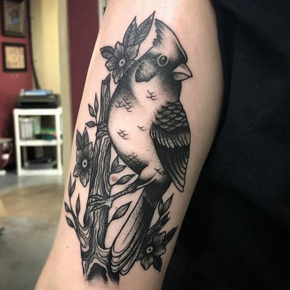 101 best cardinal tattoo designs you need to see!