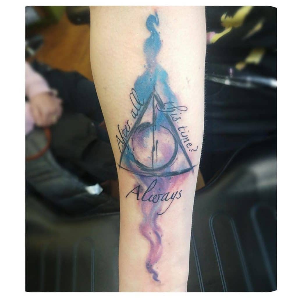 Harry Potter Quotes Tattoo