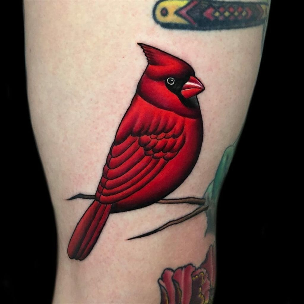 Red cardinal tattoo ideas