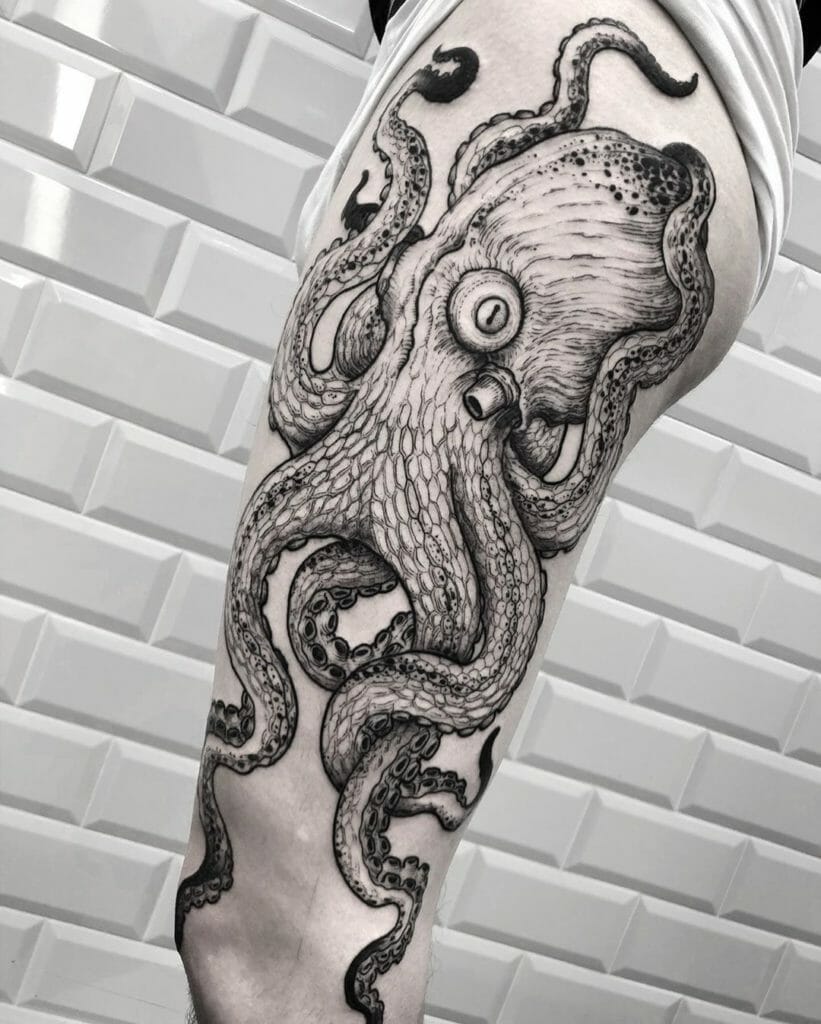 Creepy Octopus Tattoo Outsons