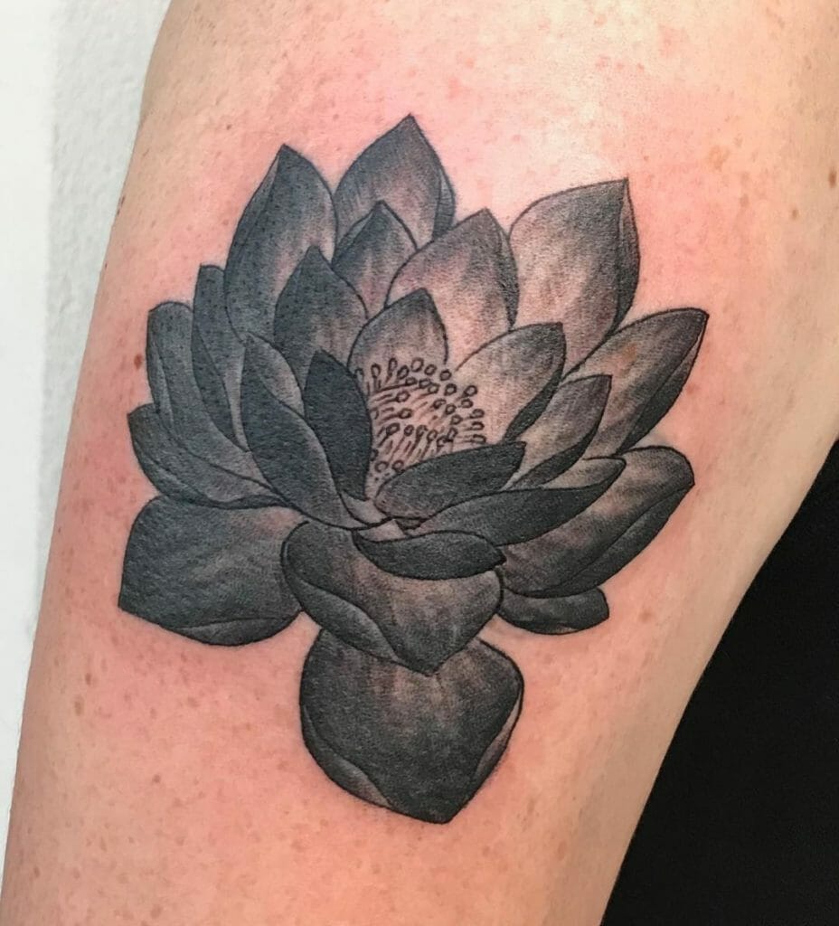 Dark Lotus Tattoo Small Design Outsons